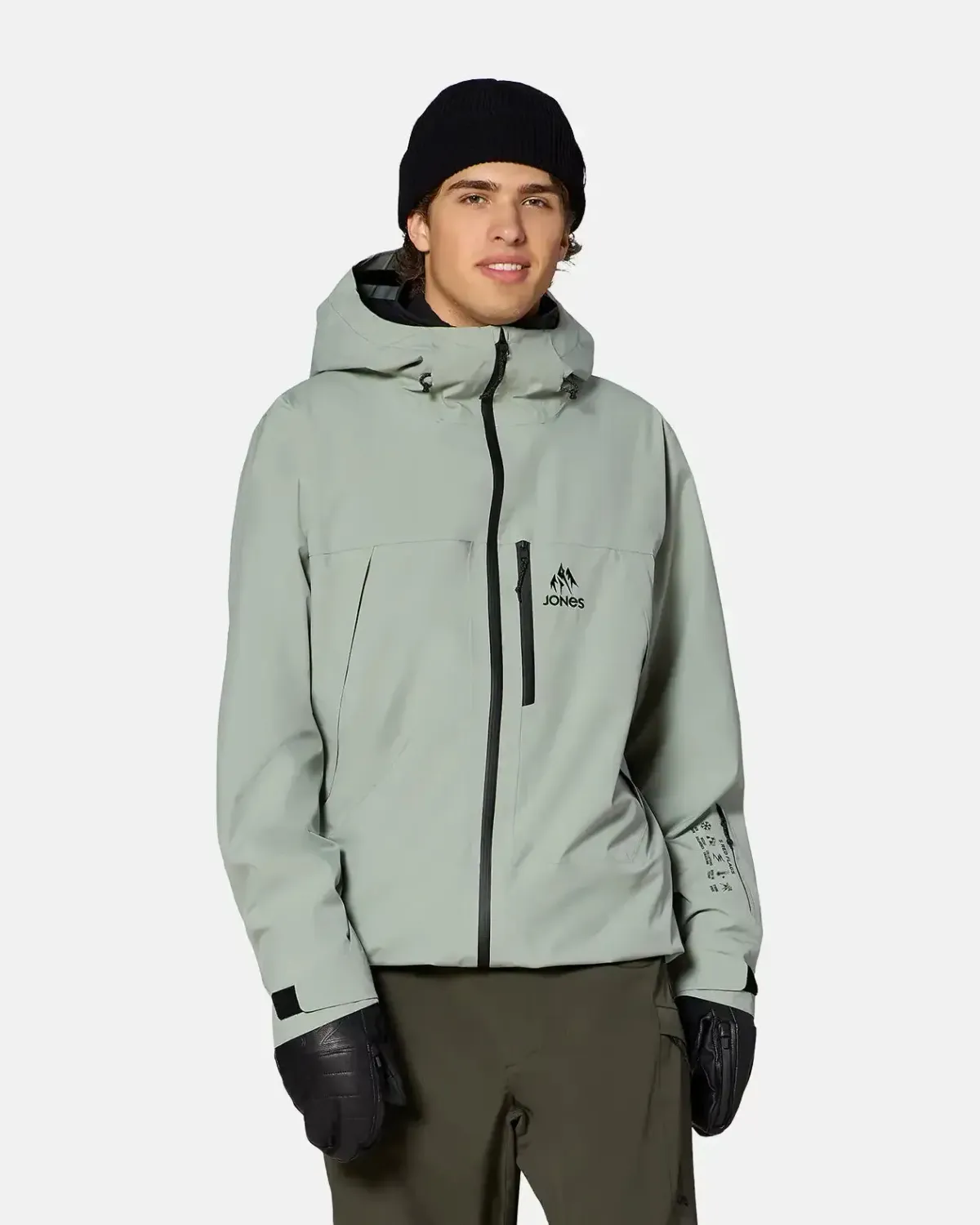 Jones Men's MTN Surf Jacket, Color: Glacier Gray, Size: M