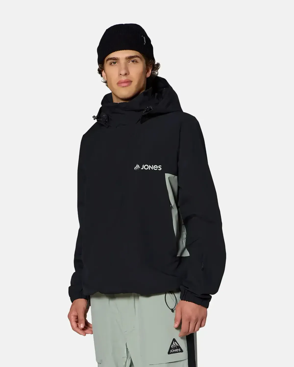 Jones Tweaker Jacket, Color: Stealth Black, Size: S