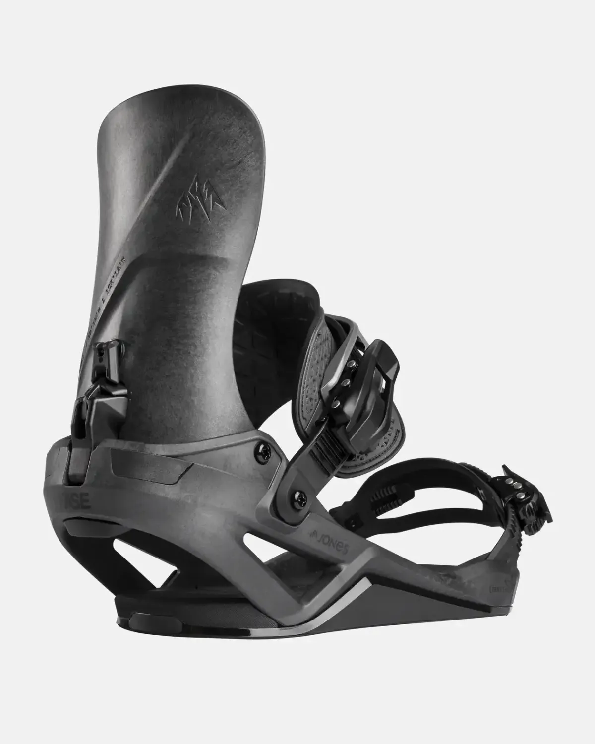 Jones Zenith Carbon FASE Snowboard Binding 2027, Color: Black Carbon, Size: M