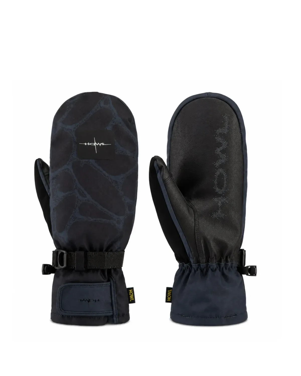 Howl Fairbanks Mitt, Color: Black Cells, Size: S