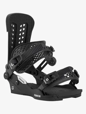 Union Men's Force Classic Snowboard Binding 2027 in Black, alternate view 1