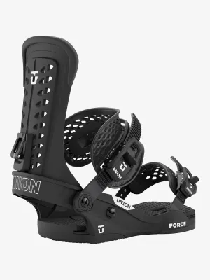 Union Men's Force Classic Snowboard Binding 2027 in Black, main view