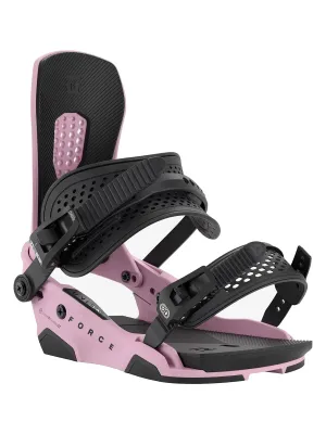 Union Men's Force Snowboard Binding 2027 in Pink, alternate view 1