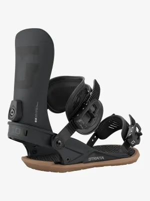 Union Men's Strata Snowboard Binding 2027 in Black, main view