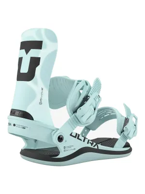 Union Women's Ultra Snowboard Binding 2027 in Blue, front view