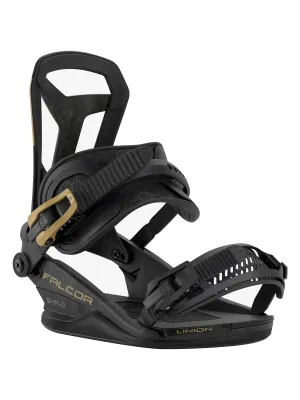 Union Men's Falcor Snowboard Binding 2027 in Black, alternate view 1