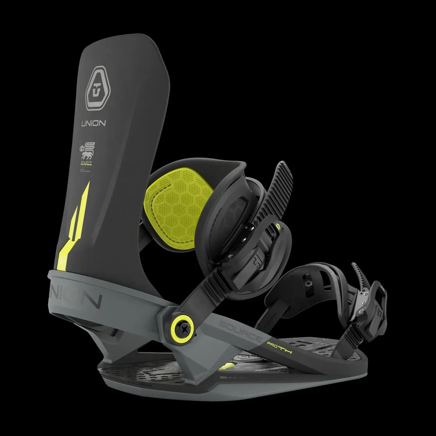 Union Men's Source Pro TH Snowboard Binding 2027, Color: Black, Size: M