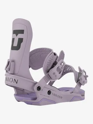 Union Women's Trilogy Snowboard Binding 2027 in Violet, main view