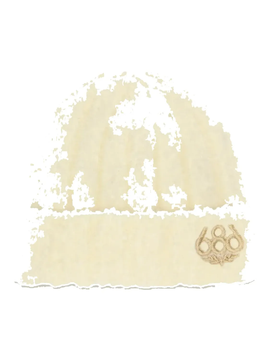 686 Women's Fuzzy Beanie, Color: White