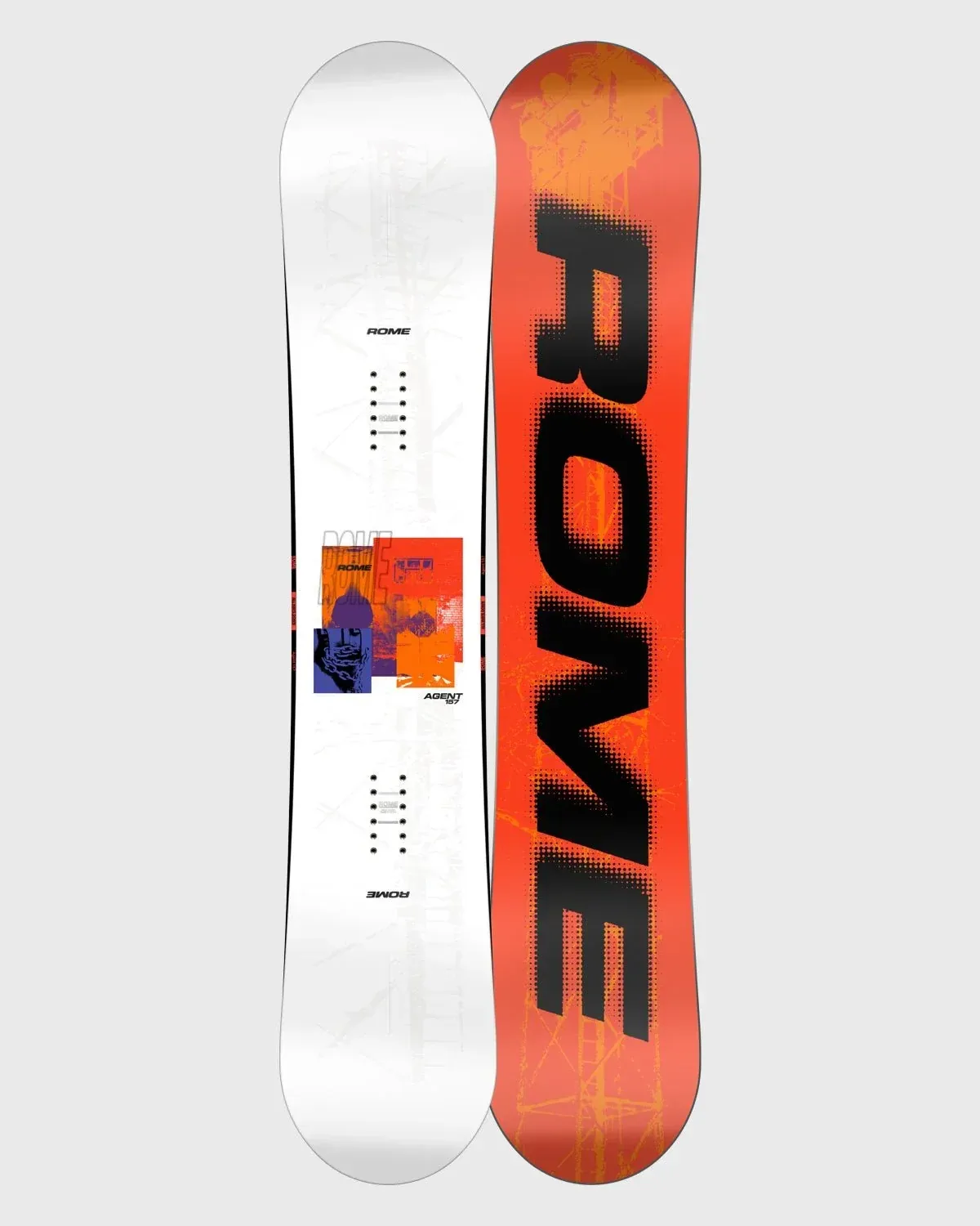 Rome Agent Snowboard 2027, Size: 154