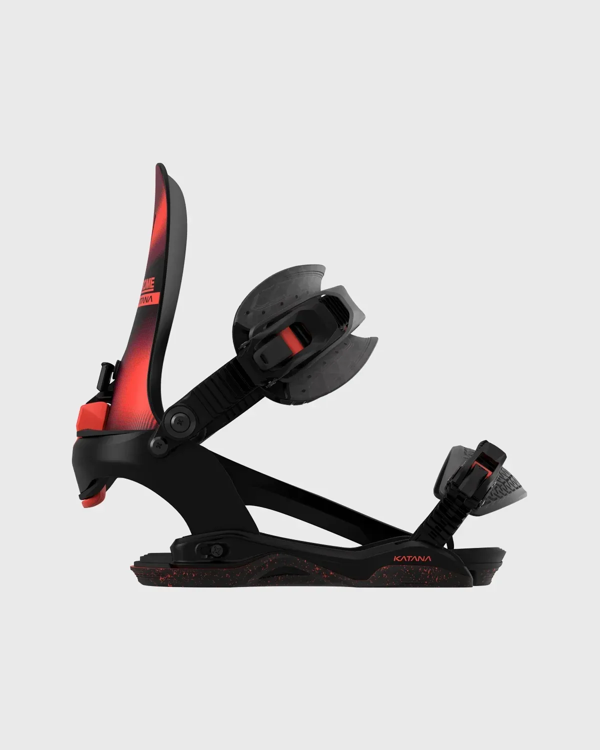 Rome Katana AW Snowboard Binding 2026, Color: Black, Size: L/XL