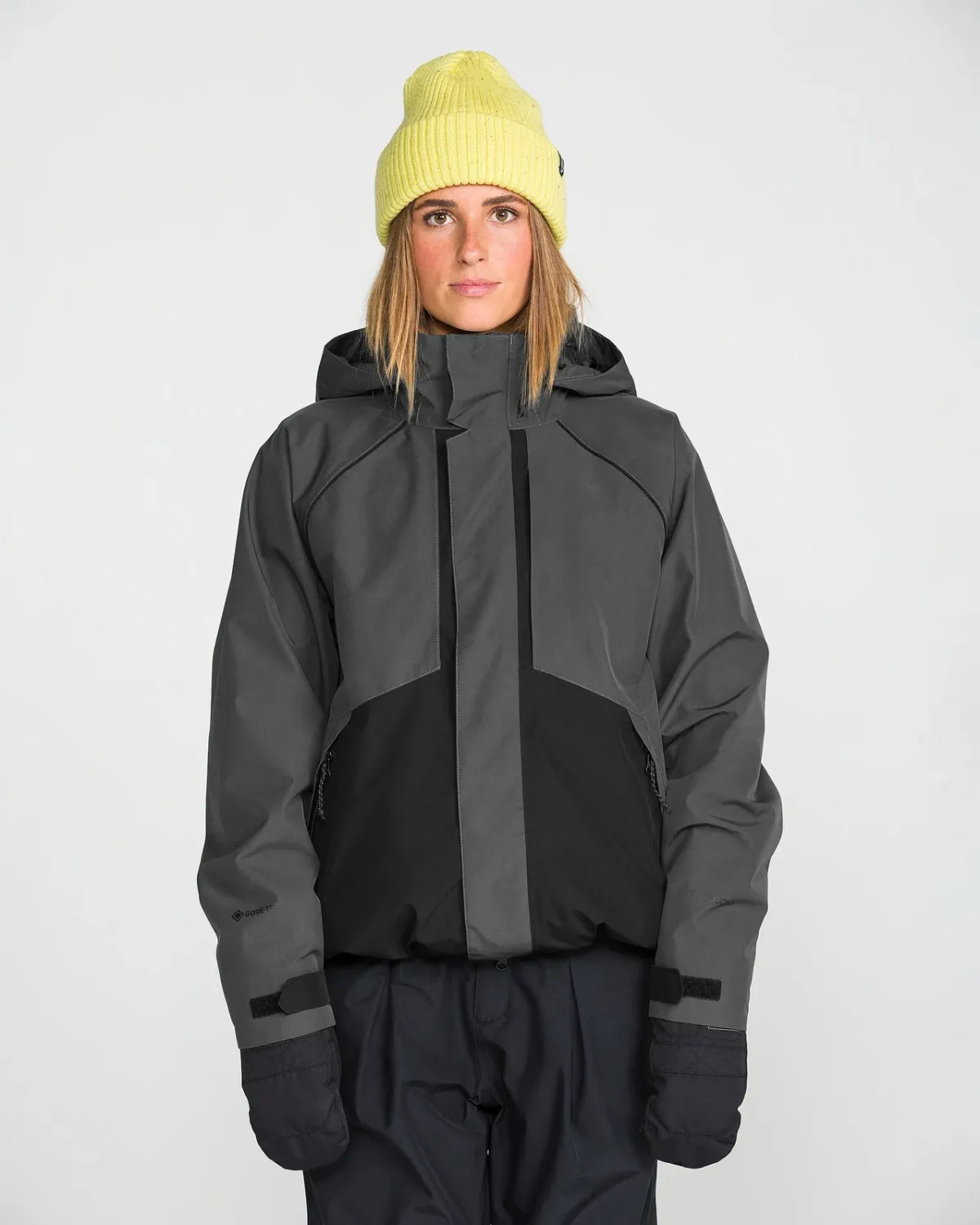Volcom Women's Yourfav Baggy GORE-TEX Jacket, Color: Dark Grey, Size: XS