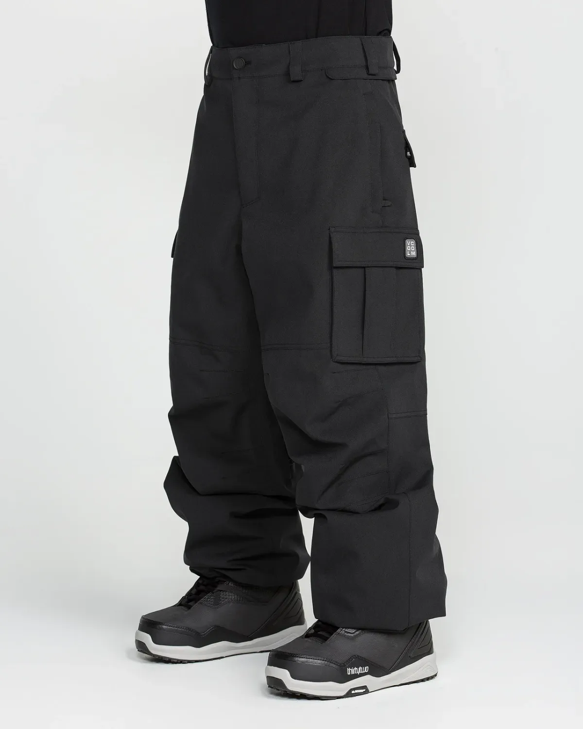 Volcom Men's NWRK 20K Baggy Pant, Color: Black, Size: XS