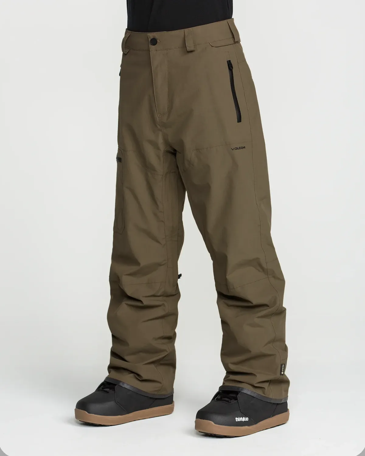 Volcom Men's L GORE-TEX Pant, Color: Teak, Size: S
