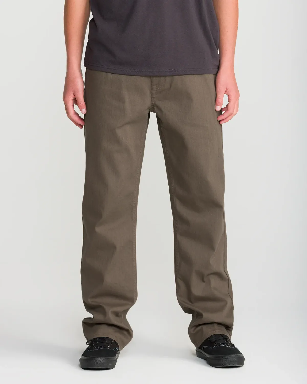 Volcom Men's Kinkade Slub Pant, Color: Majorbrn, Size: 30