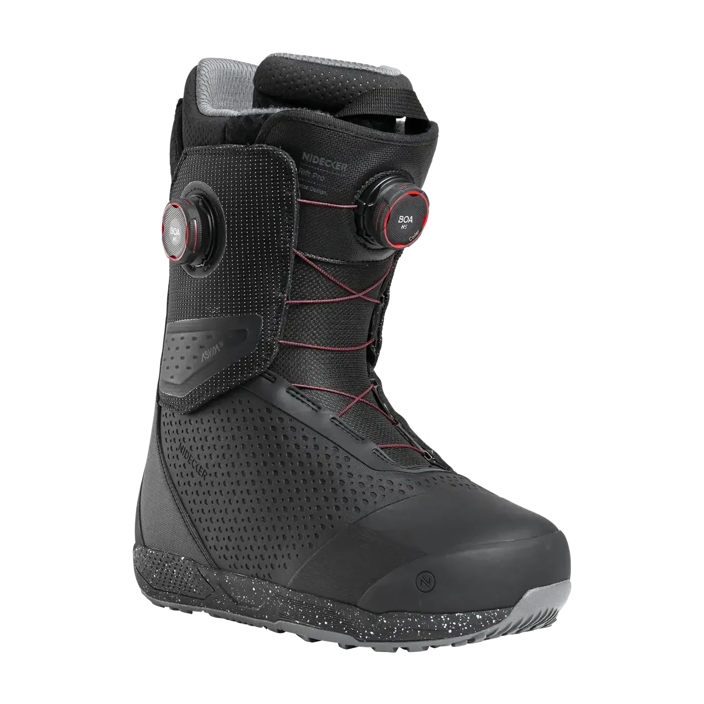 Nidecker Men's Rift Pro Snowboard Boot 2027, Color: Black, Size: 8.5