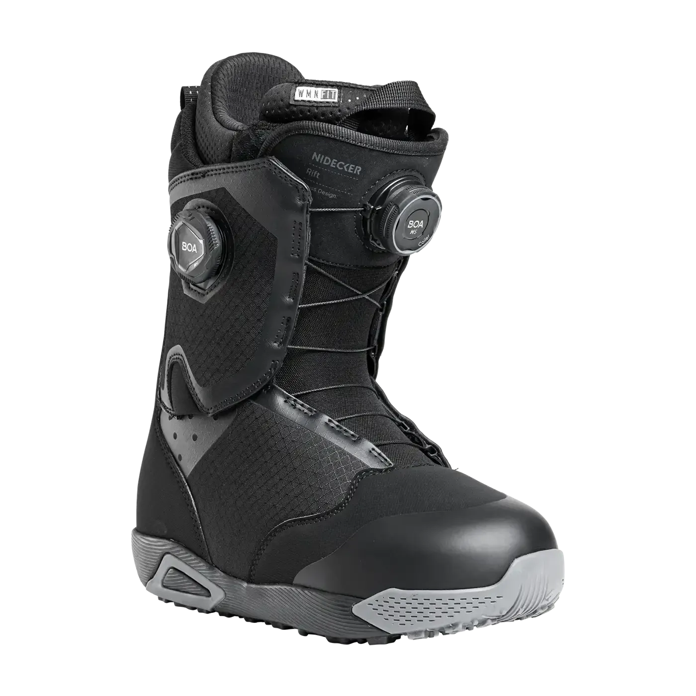 Nidecker Women's Rift Snowboard Boot 2027, Color: Black, Size: W6