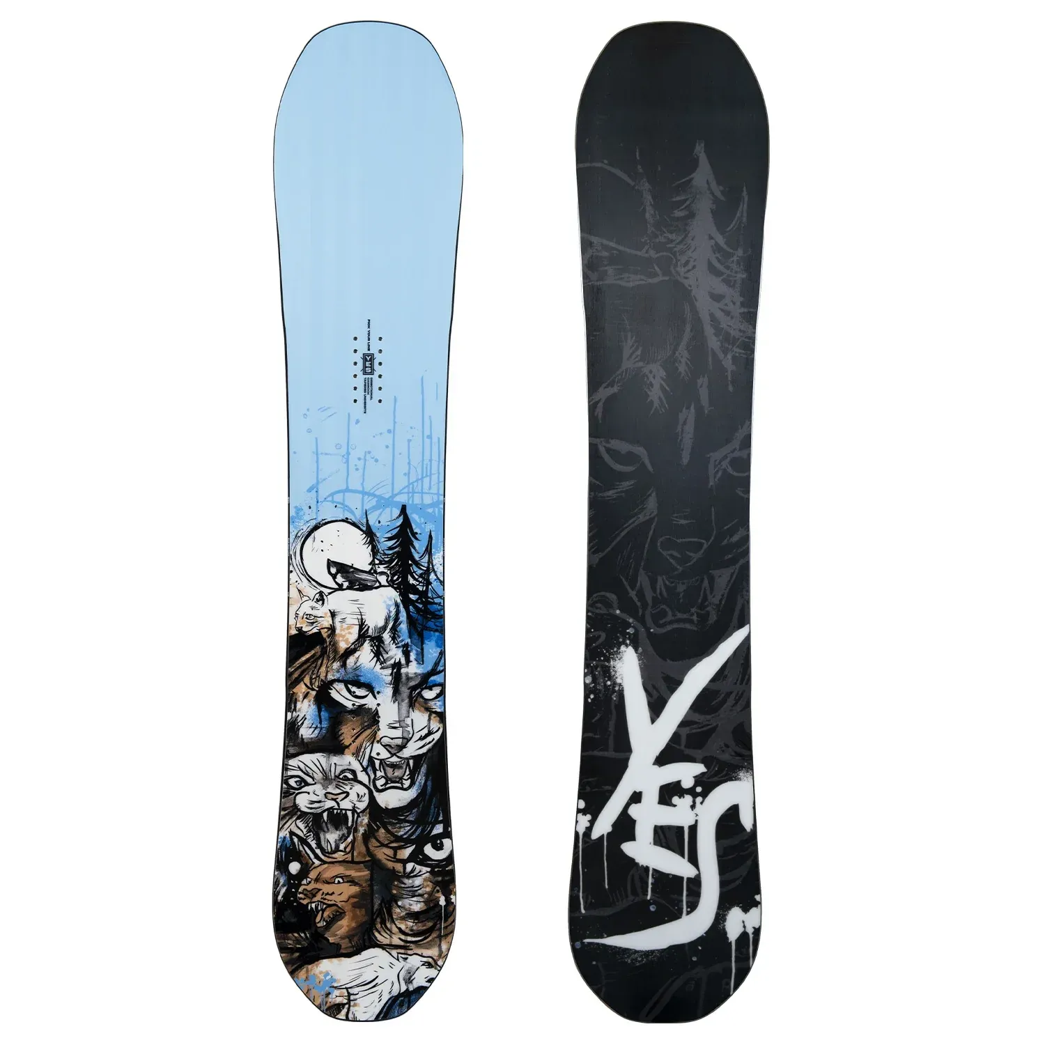 YES Pick Your Line Snowboard 2027, Size: 159