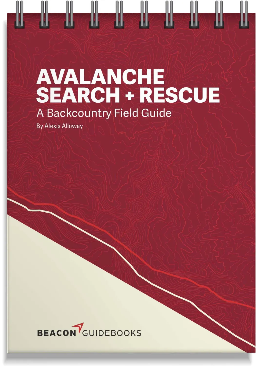 Beacon Guidebooks Avalanche Search and Rescue Field Guide in Default, front view