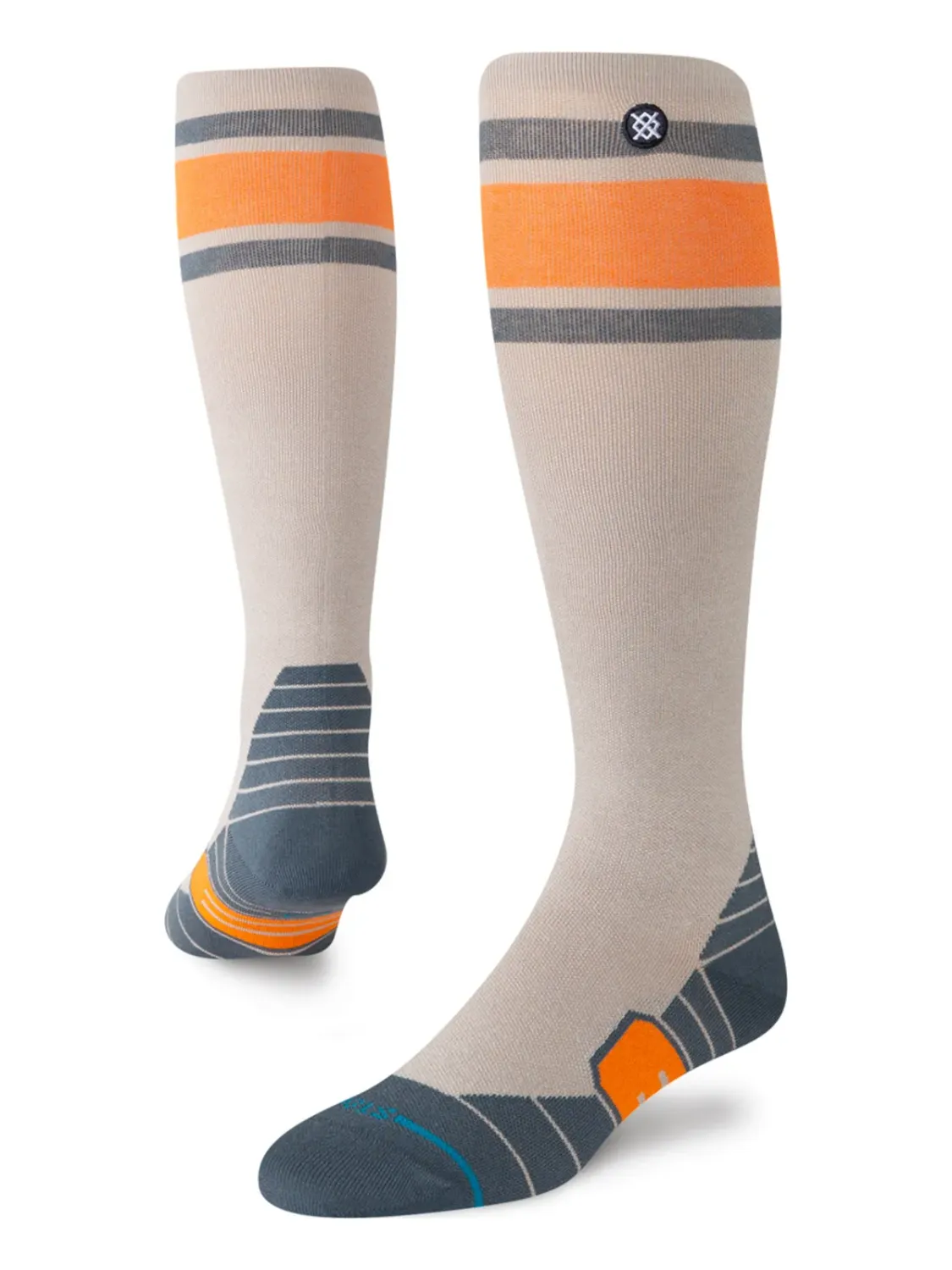 Stance Boyd Ultra Light Poly Snow Socks in Croissant, main view