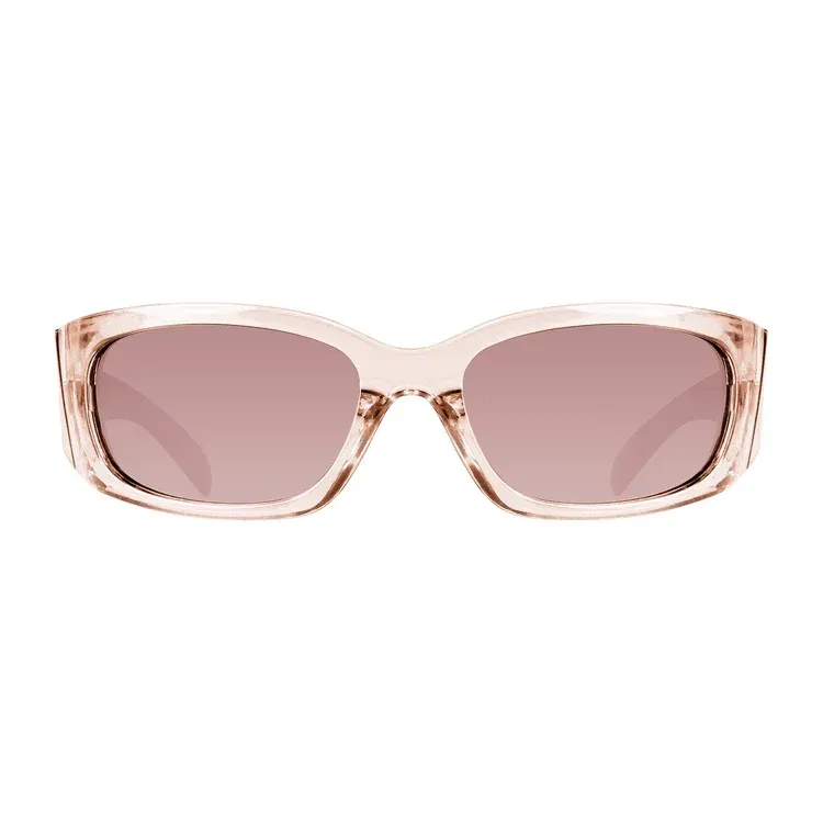 Cassette Napster Sunglasses, Color: Champagne / Polarized Gradient Tea Lens