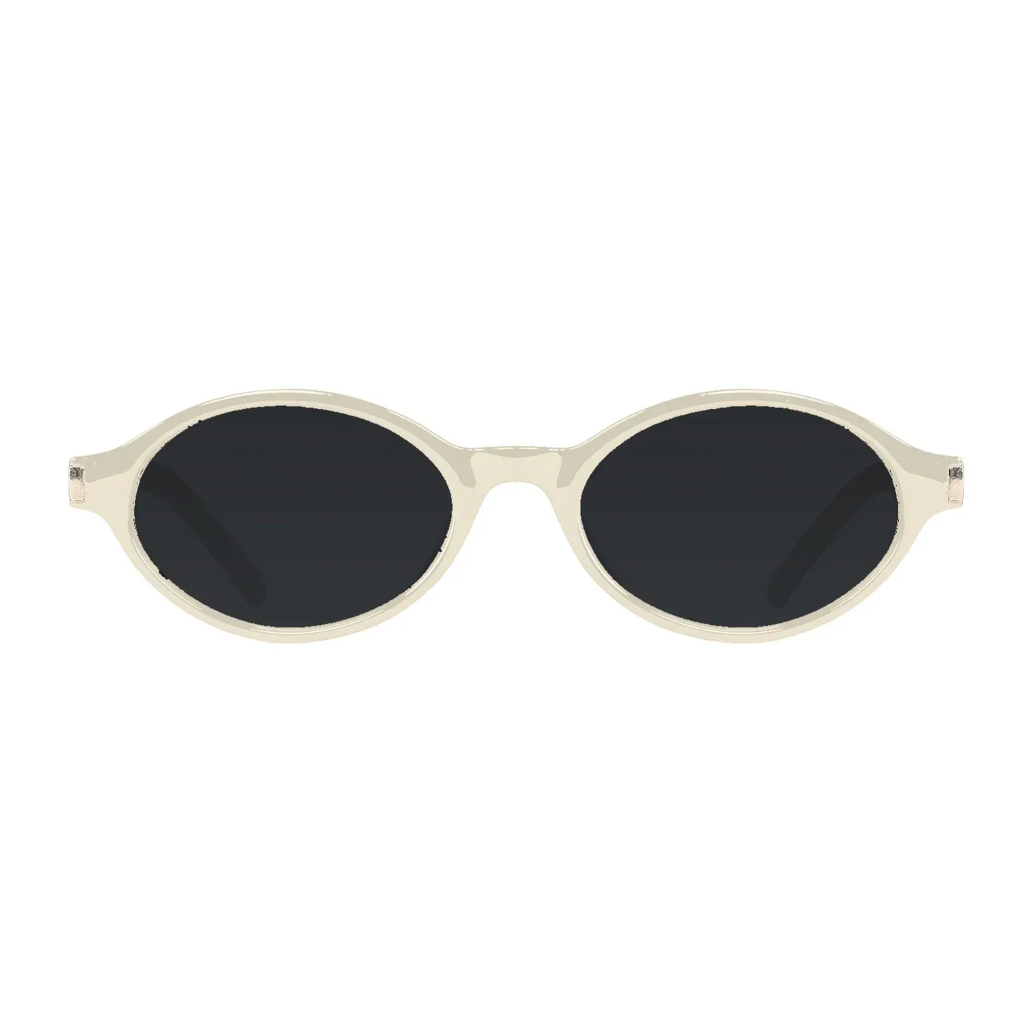 Cassette Tempo Sunglasses, Color: Cream / Smoke Lens