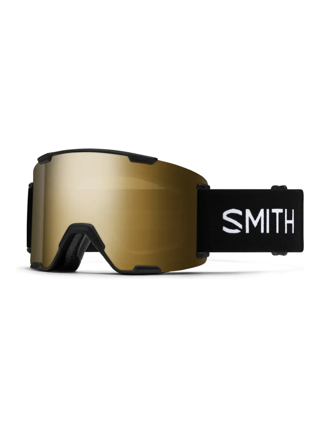 Smith Stash XL Goggles, Color: Black/ChromaPop Sun Black Gold Mirror