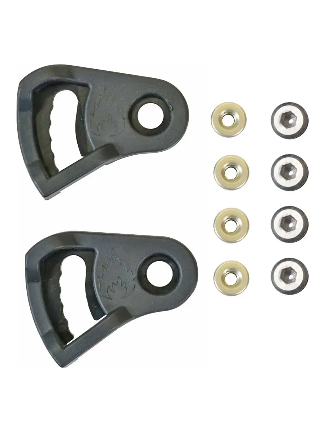 Spark R&amp;D Tip &amp; Tail Clips, front view