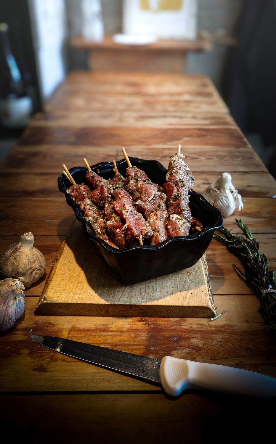 mariné porc grecque