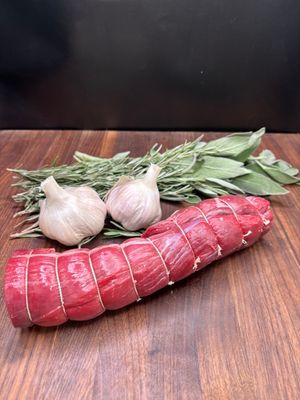 Rôti de filet de cerf rouge