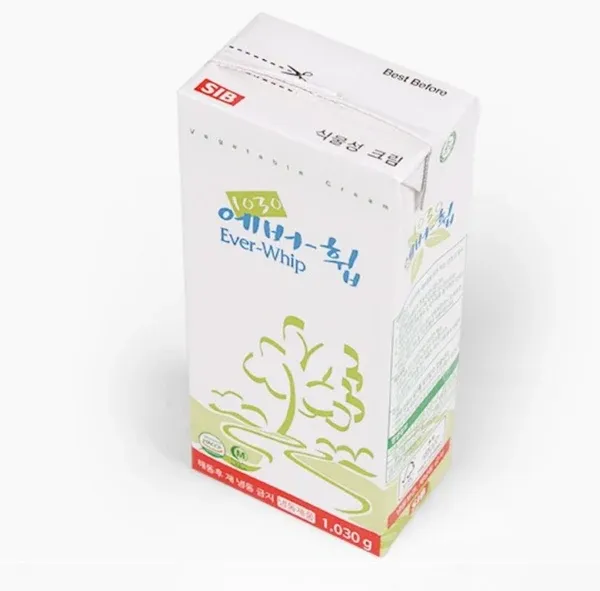 Everwhip NON DAIRY WHIPPING CREAM 12 pcs x 1 Liter