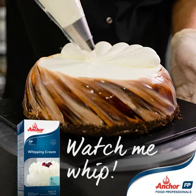CASE Anchor WHIPPING CREAM 12 x 1L 35% Milk Fat