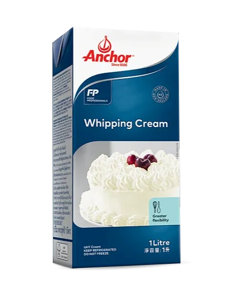 CASE Anchor WHIPPING CREAM 12 x 1L 35% Milk Fat