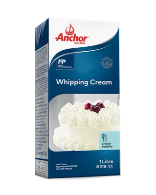 CASE Anchor WHIPPING CREAM 12 x 1L 35% Milk Fat