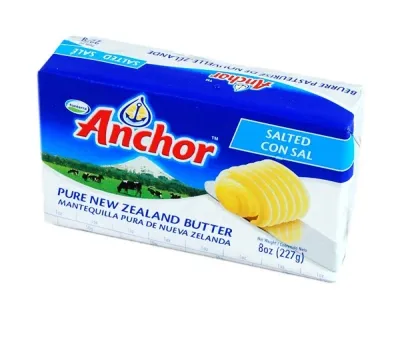 Anchor SALTED &amp; UNSALTED BUTTER 227g x 40 pcs
