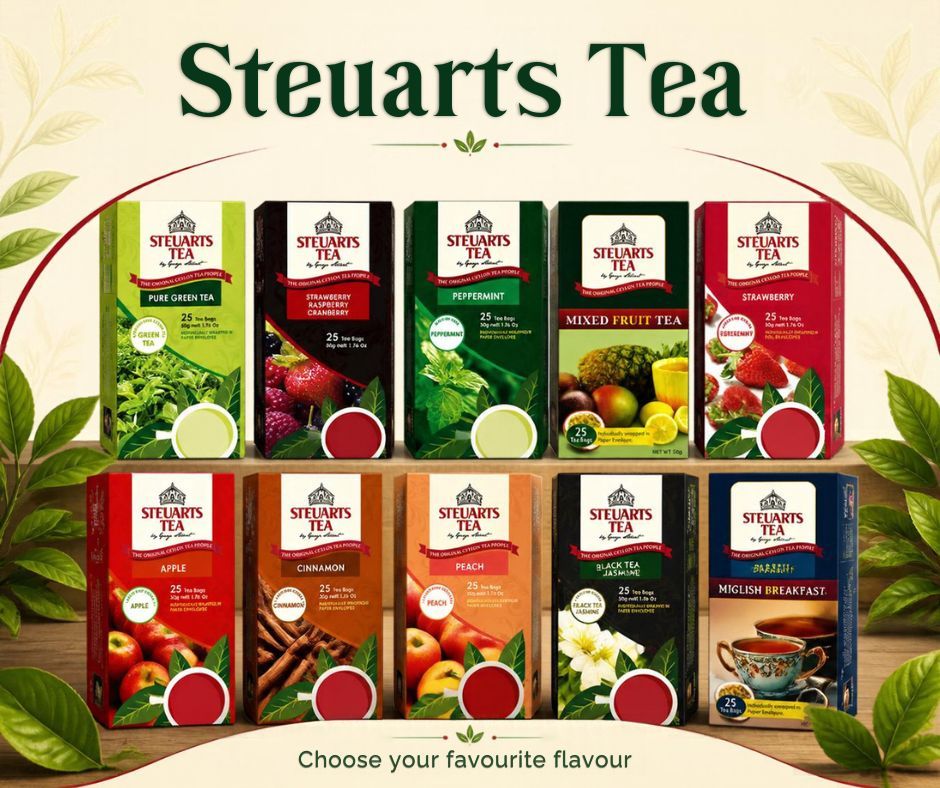 STEUARTS TEA BAGS 25 pcs per Box