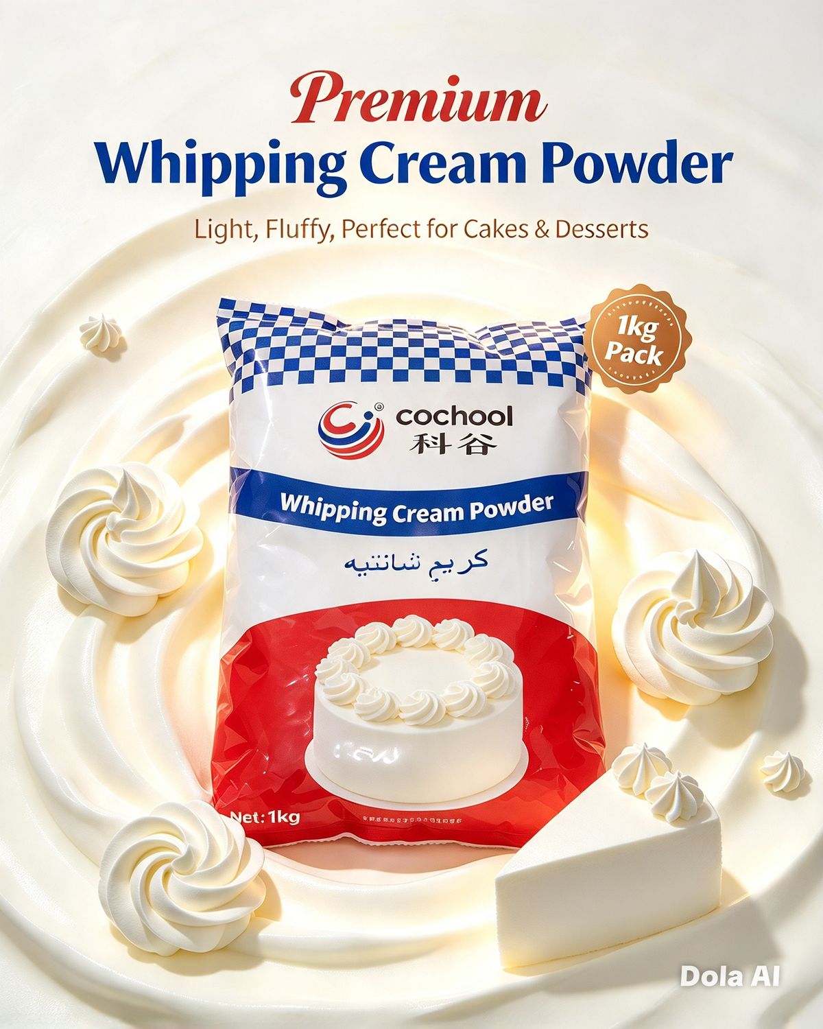 Cochool WHIPPING CREAM POWDER 1kg
