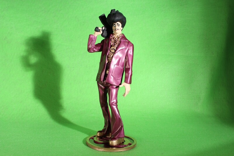 Painted Sleazy P. Martini Resin Statue