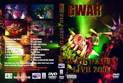 WAR PARTY DVD