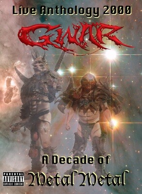 GWAR Live Anthology 2000 - A Decade of Metal DVD Box Set