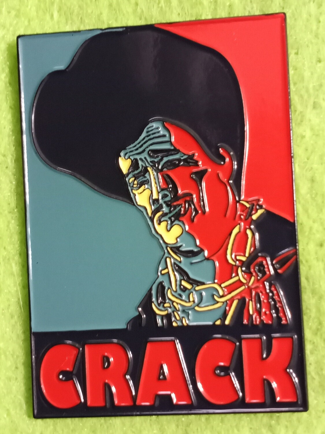 Red Edition Sleazy Crack Pin Red Edition Sleazy Crack Pin