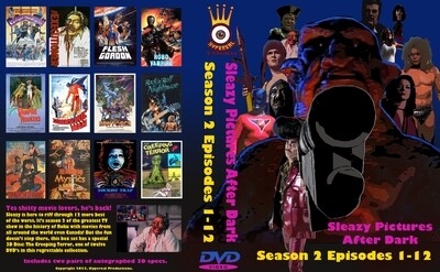 Sleazy Pictures After Dark Season 2 DVD Box Set