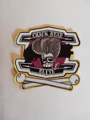Crackhead Army - Elite iron on Patch