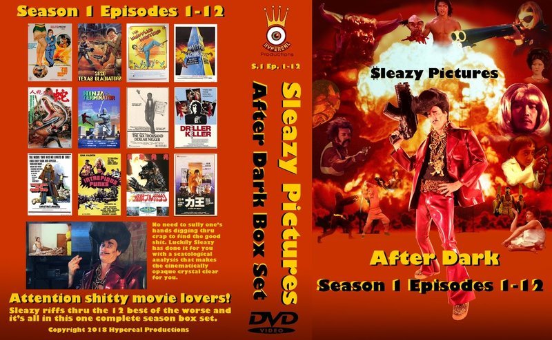 Sleazy Pictures After Dark - Season 1 DVD Box Set