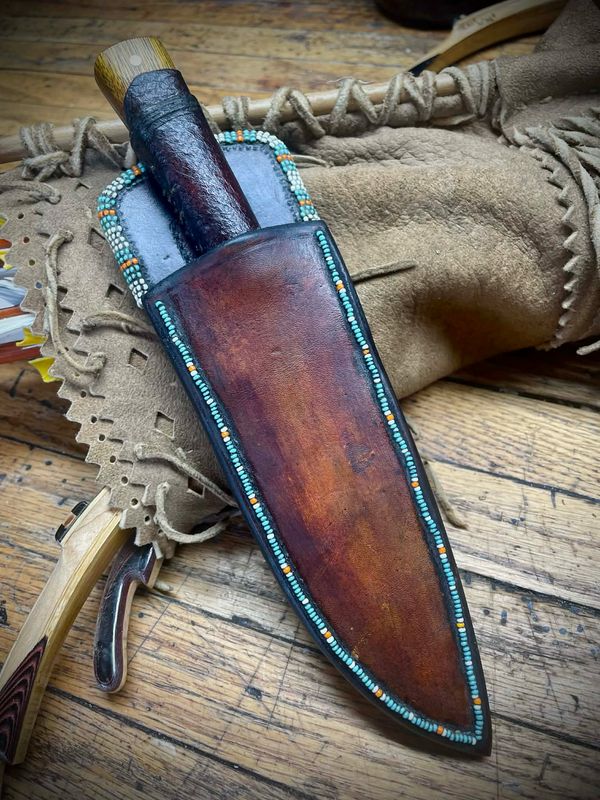 Beaded Bird And Trout