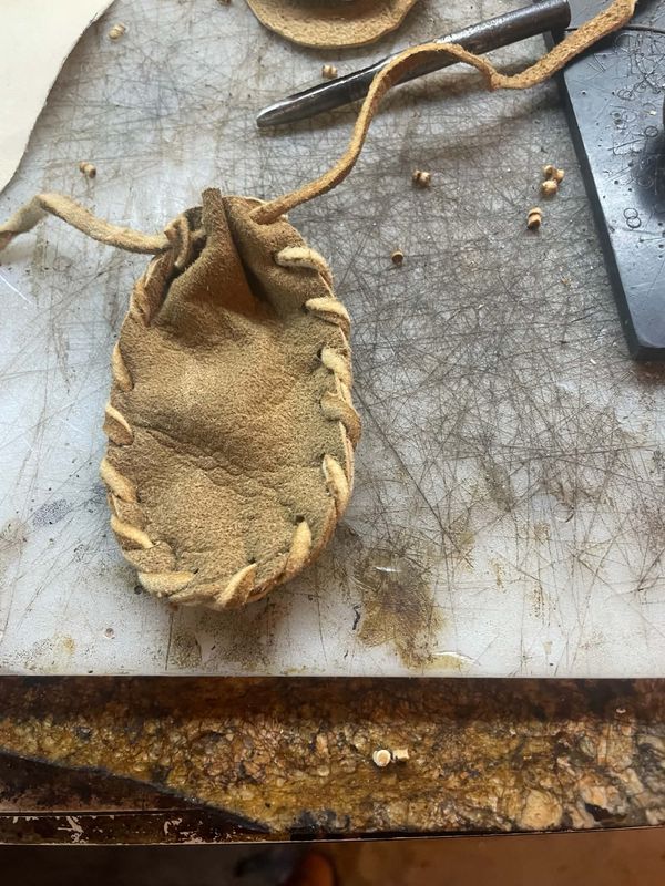 Buckskin Medicine Bag Buckskin Medicine Bag