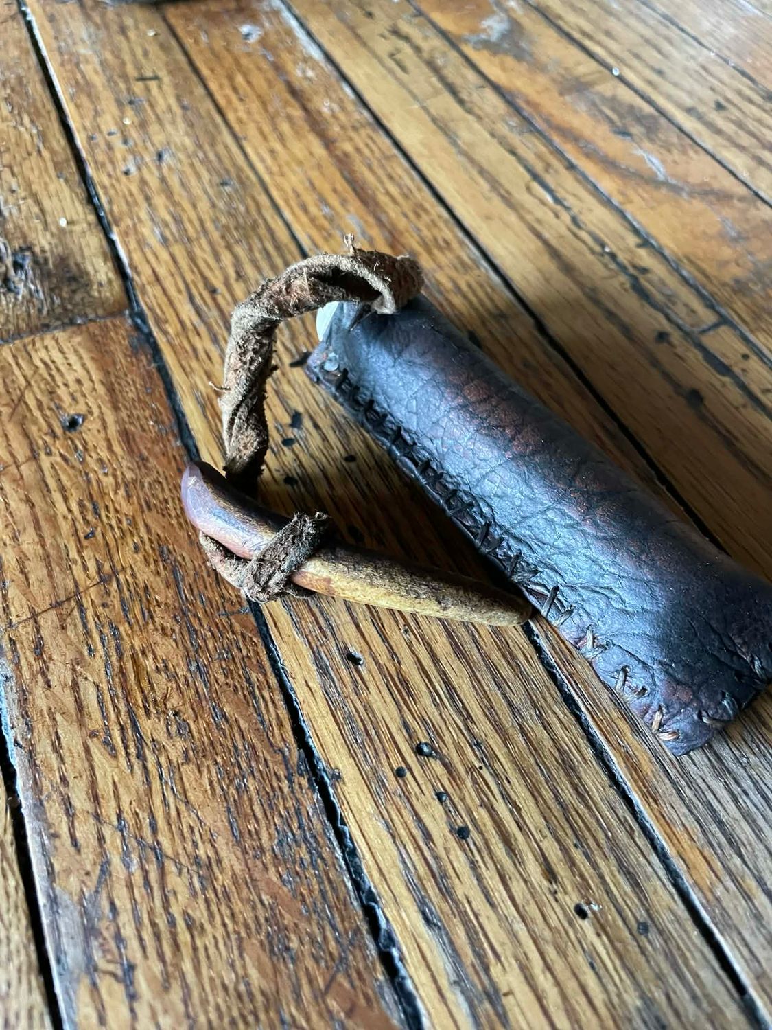 Antique Porcelain Knife Sharpener
