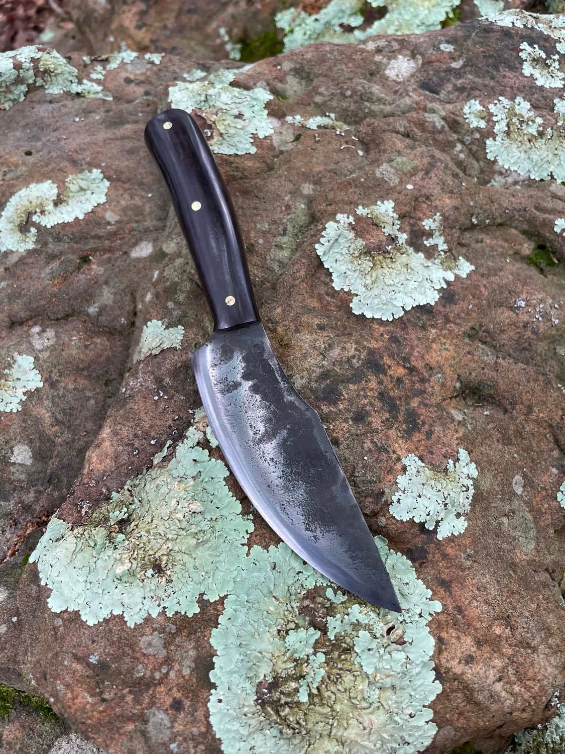Ozark Classic Belt Knife With Ebony Handle