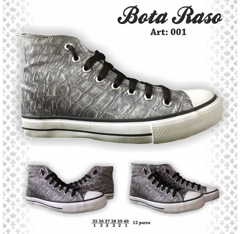 Botita Raso Art.1 Plata