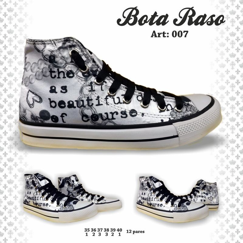 Botita Raso Art.7 Plata